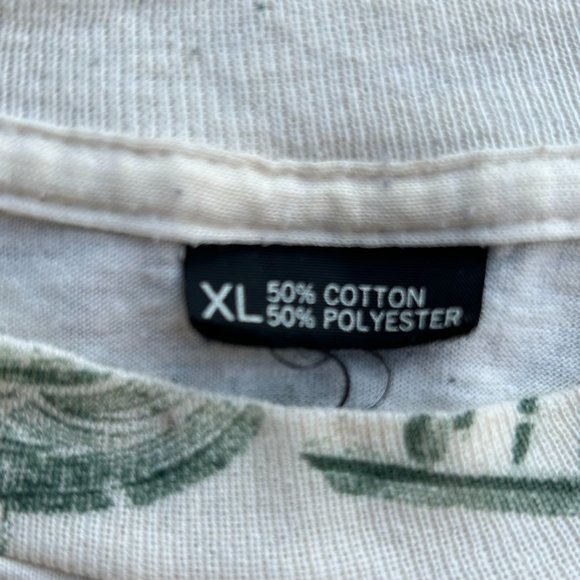 Vintage 90s Single Stitch Money AOP All Over Print $100 Bills T Shirt Sz XL - Picture 2 of 7